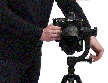 VS10 Cabezal de trípode para cámara réflex digital de video, conexión de  1/4 a 3/8, cabezal fluido resistente con placa de liberación rápida, carga